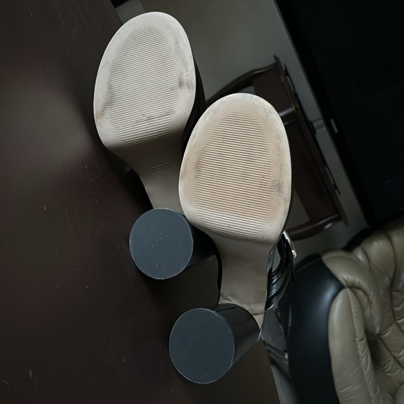 Napoleoni Made in Italy Black Circular Heel - Picture 8 of 9